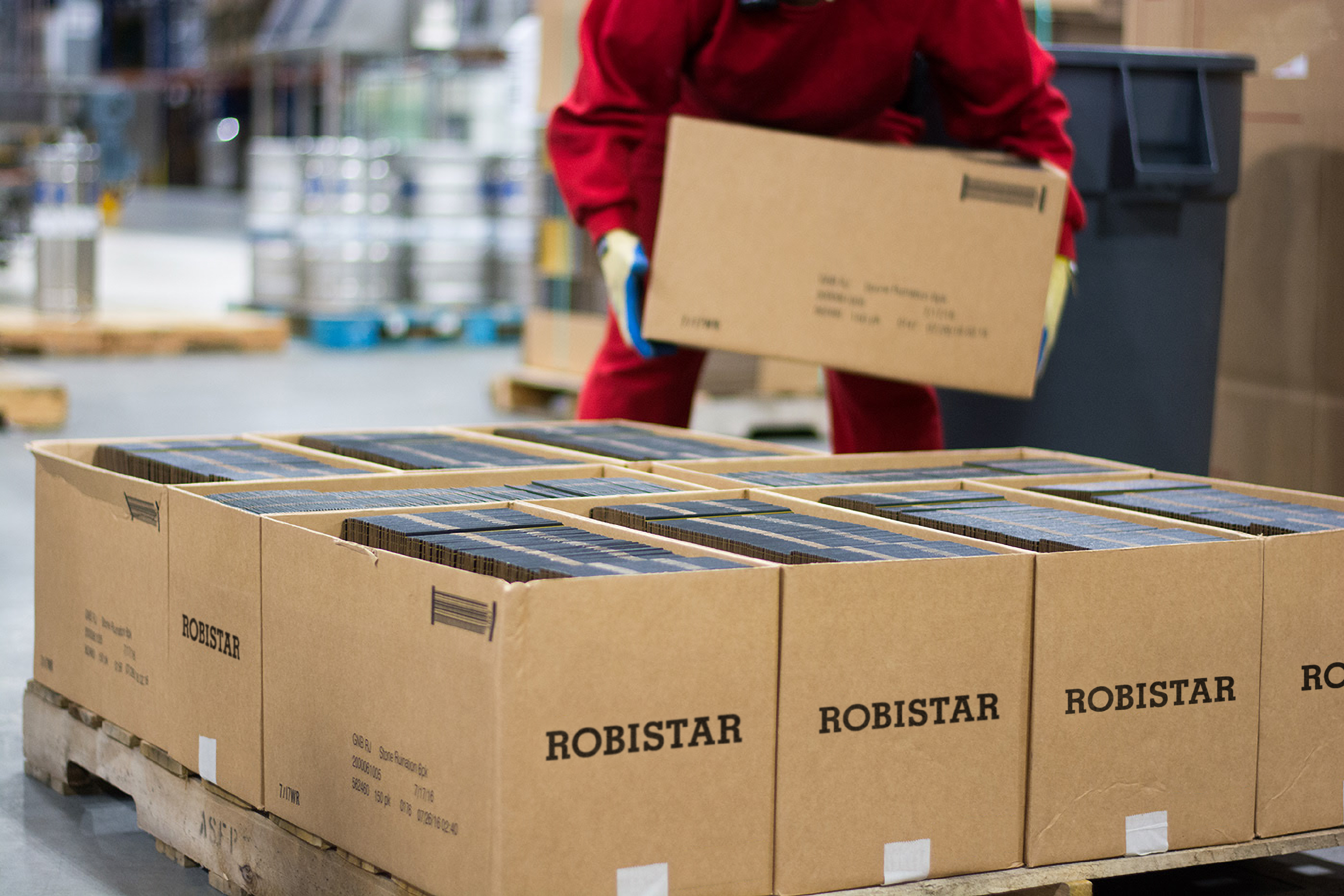 Готовая продукция Robistar перед отправкой клиенту